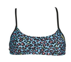 Haut De Maillot De Bain Arena Bandeau Play Turquoise Multi -Maillots Bain Boutique 001110 815 bandeau play 005 f s