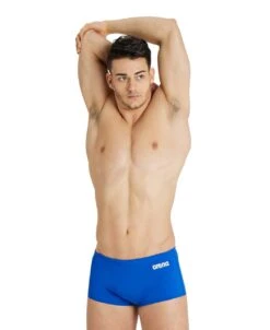 Short De Bain Taille Basse Arena Homme Team Uni Bleu Royal