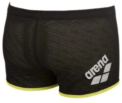 Maillot De Natation Mixte Arena Dragsuit Black -Maillots Bain Boutique 1e366 050 square cut drag suit 004 br s