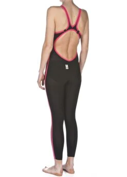 Combinaison De Natation Eau Libre Femme Arena Powerskin R-Evo+ Open Water Dos Ouvert Black -Maillots Bain Boutique 25108503 004