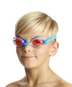 Lunettes De Natation Speedo Junior Jet Bleu / Orange 9298C103 -Maillots Bain Boutique 8 092988434 bleu orange