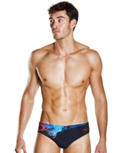 Maillot De Bain Speedo Homme Brief 7cm Energy Blast 739C193 Noir