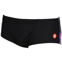 Maillot De Bain Arena Homme Crazy Placement -Maillots Bain Boutique arena crazy placement low waist swim short black multi 005059 1 1120763