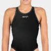Maillot De Bain Fille Akron Babbitt JR Evo Bicolor Black/Sport Red -Maillots Bain Boutique babbitt evo jr black sportred1