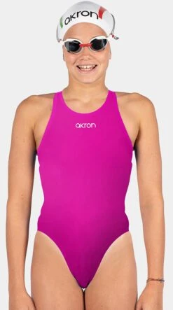 Maillot De Bain Fille Akron Babbitt JR Evo Bicolor Deejay/Black