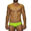 Maillot De Bain Homme Boxer Disseny Fluor Verd Vert -Maillots Bain Boutique banador hombre waterpolo fluor verd