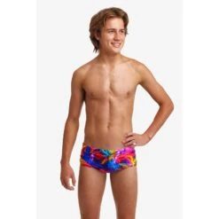 Maillot De Bain Funky Trunks Garçon Trunks - Solar Flares -Maillots Bain Boutique boys solar f