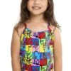 Maillot De Bain Funkita Enfant Fille Slippery Snakes Multicolore
