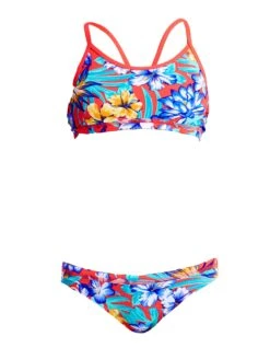 Maillot De Bain Funkita 2 Pièces Fille Aloha From Hawaii Orange -Maillots Bain Boutique fs02g aloha from hawaii 1610 0