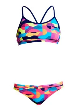 Maillot De Bain Funkita 2 Pièces Fille Mad Mist Rose -Maillots Bain Boutique fs02g mad mist 1699 0