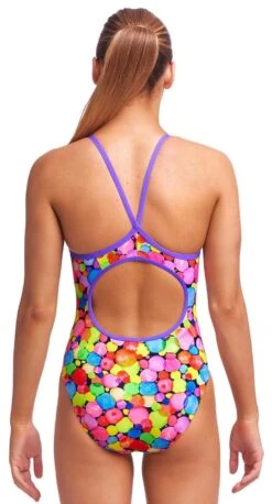 Maillot De Bain Funkita Fille Diamond Back - Bubble Tea -Maillots Bain Boutique fs11g71544 4