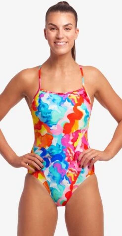 Maillot De Bain Funkita Femme Single Strap - Messy Monet -Maillots Bain Boutique fs15l71536 1