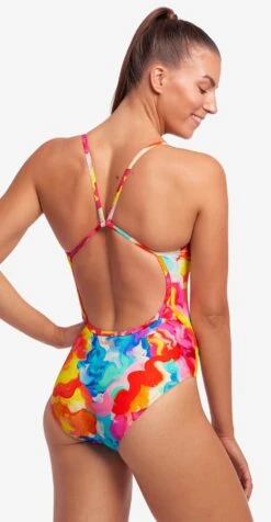 Maillot De Bain Funkita Femme Single Strap - Messy Monet -Maillots Bain Boutique fs15l71536 2