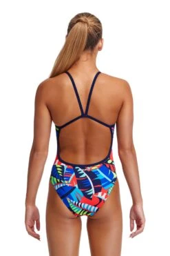 Maillot De Bain Funkita Fille Single Strap - Face Palm -Maillots Bain Boutique fs16g face palm 02