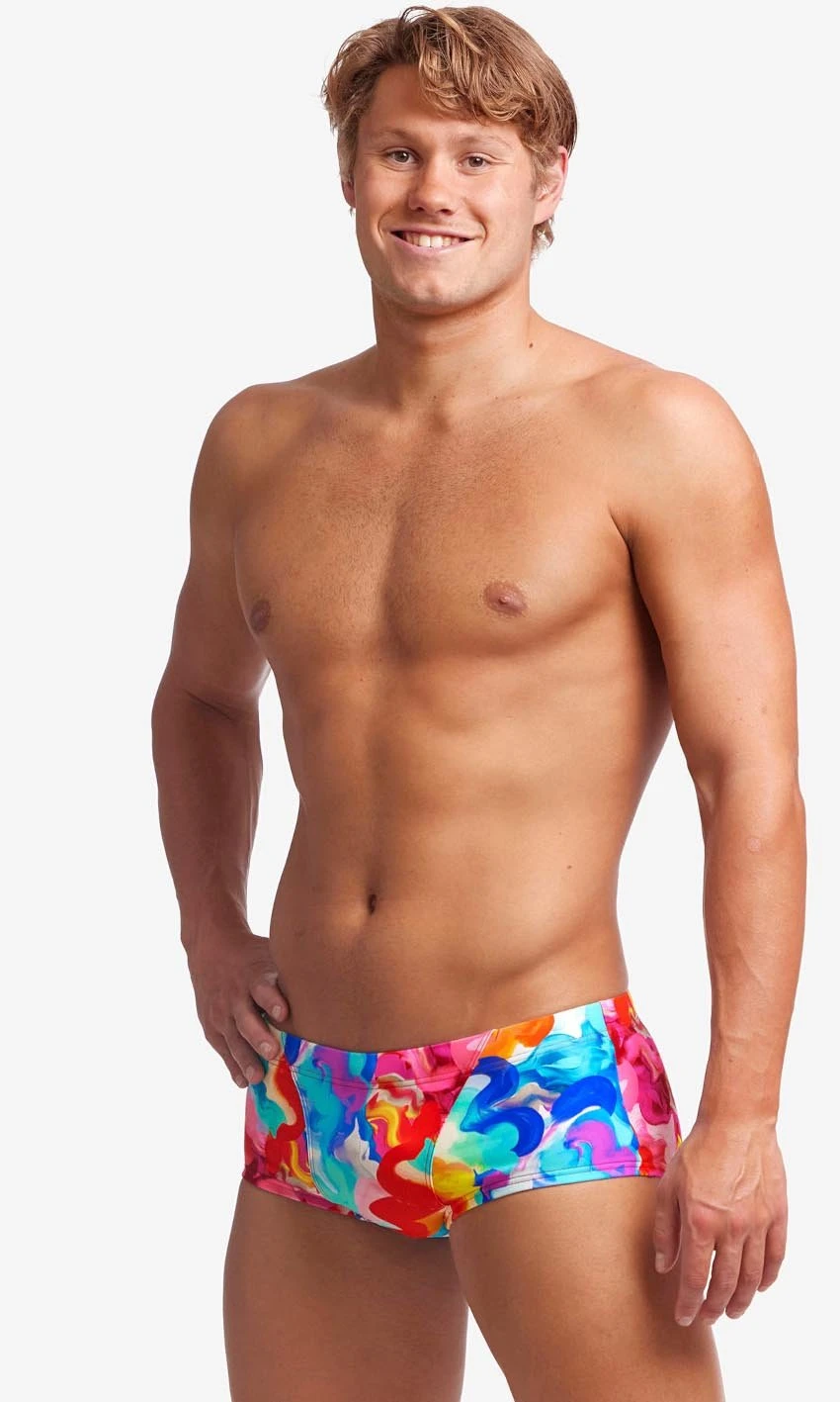 Maillot De Bain Funky Trunks Homme Trunks - Messy Monet 5 Maillot De Bain Funky Trunks Homme Trunks - Messy Monet – Image 3