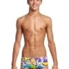 Maillot De Bain Funky Trunks Garçon Classic Trunks - Jumbled Up
