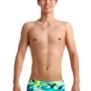 Maillot De Bain Funky Trunks Garçon Sand Storm Bleu -Maillots Bain Boutique ft32b sand storm 0785