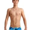 Maillot De Bain Funky Trunks Garçon Sea Spray Bleu -Maillots Bain Boutique ft32b sea spray 0798