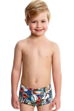 Maillot De Bain Funky Trunks Enfant Garçon Postcard Paradise Multicolore