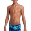 JAMMER Funky Trunks Garçon Deep Impact Bleu -Maillots Bain Boutique ft37b deep impact 3 1