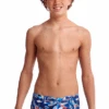 Maillot De Bain Funky Trunks Garçon Futurismo Bleu -Maillots Bain Boutique futurismo 6