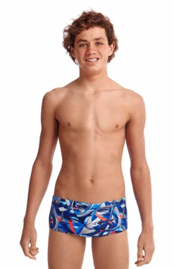 Maillot De Bain Funky Trunks Garçon Futurismo Bleu