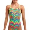 Maillot De Bain Funkita Fille Single Strap Body Contour -Maillots Bain Boutique g body contour1