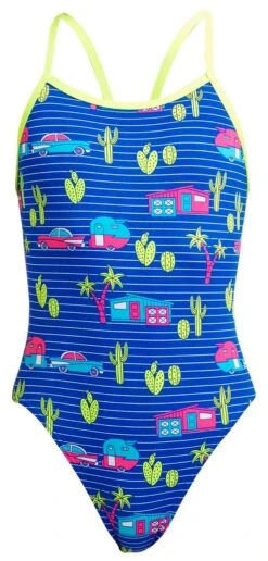 Maillot De Bain Funkita Fille Single Strap Cadi Shack -Maillots Bain Boutique g codi shock