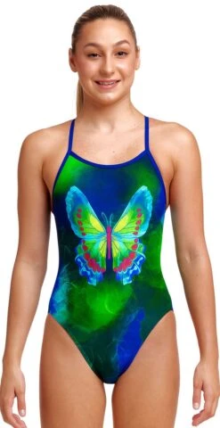 Maillot De Bain Funkita Fille Single Strap - Fly Girl Fly
