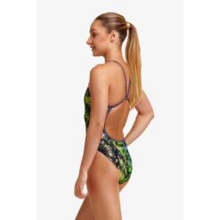 Maillot De Bain Funkita Fille Single Strap - Lion Eyes -Maillots Bain Boutique girls lion eyes c