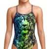 Maillot De Bain Funkita Fille Single Strap - Lion Eyes