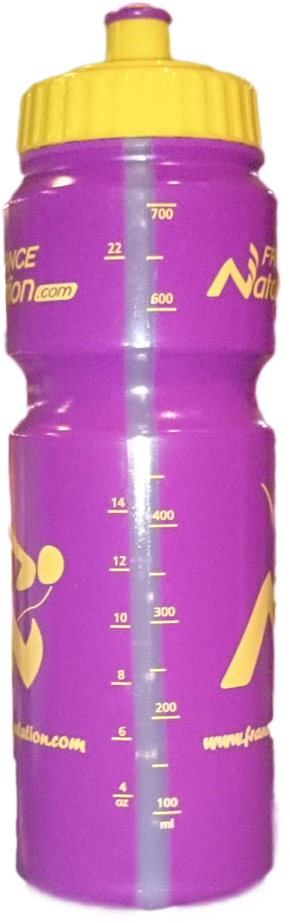 Bidon 750ML France Natation Purple / Yellow 4 Bidon 750ML France Natation Purple / Yellow – Image 2