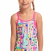 Maillot De Bain Funkita Enfant Fille Jiggy Saw Rose -Maillots Bain Boutique jiggy saw