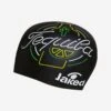 Bonnet Silicone De Natation Jaked Tequila Noir