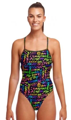 Maillot De Bain Funkita Femme Strapped In - Love Funky