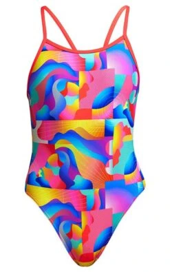 Maillot De Bain Funkita Fille Single Strap - Radar Rage -Maillots Bain Boutique radar rage girls3