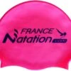 Bonnet Silicone De Natation France Natation Rose -Maillots Bain Boutique rose 0