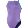 Maillot De Bain 1 Pièce SPEEDO Solid Lattice Back Swimsuit - Miami Lilac/ Aquarium 1 Maillot De Bain 1 Pièce SPEEDO Solid Lattice Back Swimsuit - Miami Lilac/ Aquarium -Maillots Bain Boutique sp1 0