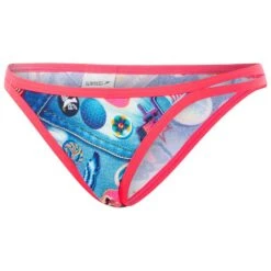 Maillot De Bain De Natation Femme 2 Pièces Speedo Retro Pop 723C863 Bleu -Maillots Bain Boutique speedo retro pop string