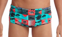 Maillot De Bain Funky Trunks Garçon Sunset Strip Vert -Maillots Bain Boutique sunset strip 6