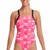 Maillot De Bain Funkita Femme Brace Free Swan Lake Rose -Maillots Bain Boutique swan lake