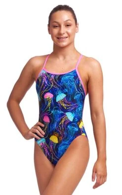Maillot De Bain Funkita Fille Single Strap - Schwimma Stinga -Maillots Bain Boutique swimma girls1