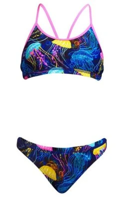 Maillot De Bain Funkita 2 Pièces Fille Racerback - Swimma Stinga -Maillots Bain Boutique swimma girls 2p3