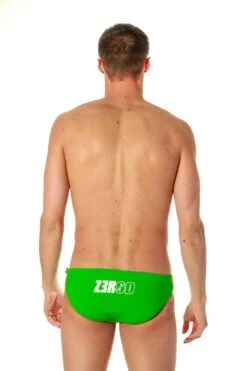 Maillot De Bain Homme Zerod Brief Training Vert -Maillots Bain Boutique z3r0d 15swimming man training green 3