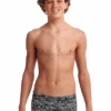 Maillot De Bain Funky Trunks Garçon Zebra Crossing Noir -Maillots Bain Boutique zebra crossing 2